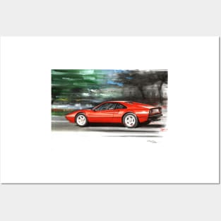 Ferrari 308 GTB Posters and Art